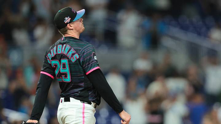 Miami Marlins pitcher Pete Fairbanks. Credit: Sam Navarro-Imagn Images Miami Marlins pitcher Pete Fairbanks. Credit: Sam Navarro-Imagn Images