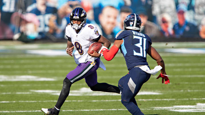 Wild Card Round - Baltimore Ravens v Tennessee Titans