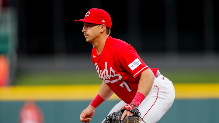Where will Spencer Steer play when Joey Votto returns to the Reds roster?