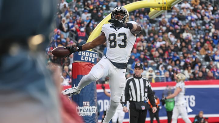New Orleans Saints tight end Juwan Johnson