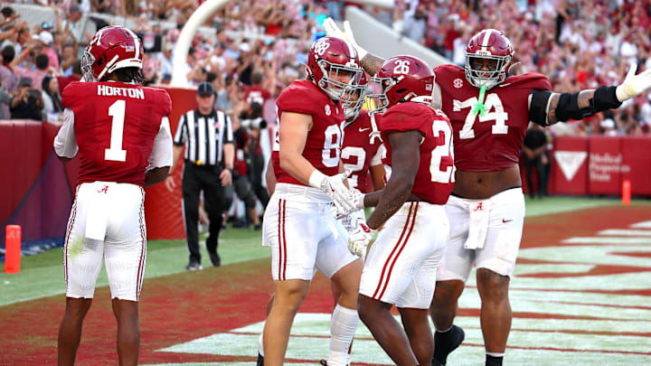 Off a win over an undefeated SEC foe, Alabama faces another unbeaten SEC team at Missouri in a potentially important CFP game.