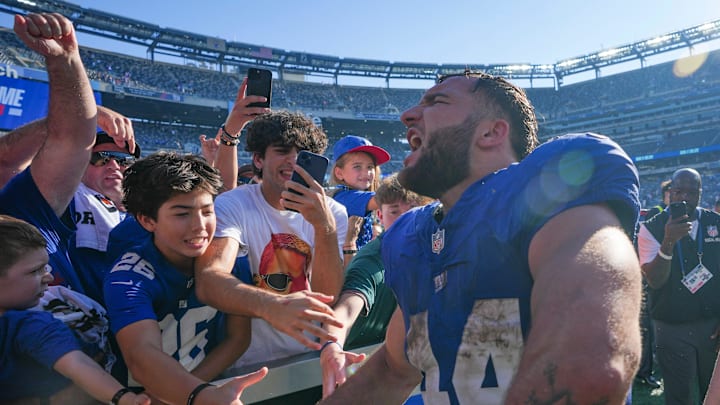 New York Giants running back Cam Skattebo is making new fans with a donation to a HS Football Program 