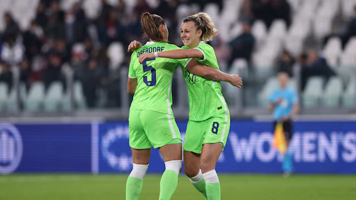 Der VfL Wolfsburg bekommt es im Viertelfinale mit Paris Saint-Germain zu tun Der VfL Wolfsburg bekommt es im Viertelfinale mit Paris Saint-Germain zu tun