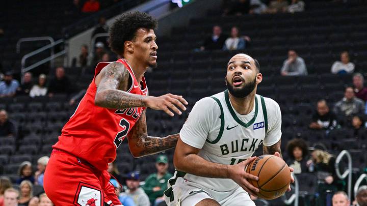 Johni Broome was just waived by the Milwaukee Bucks and could be an option for the Minnesota Timberwolves' final open two-way spot. Mandatory Credit: Benny Sieu/Imagn Images