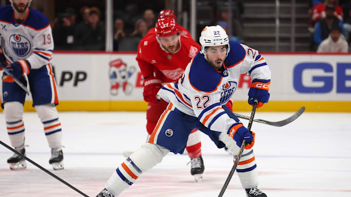 Edmonton Oilers v Detroit Red Wings