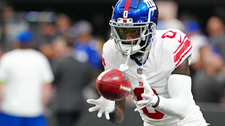 Parris Campbell is one of five Giants who are likely playing his last game with New York on Sunday. 