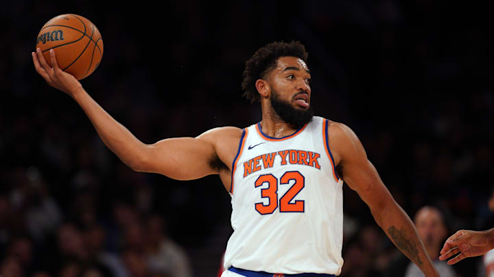 Karl-Anthony Towns está en su primera campaña con los Knicks