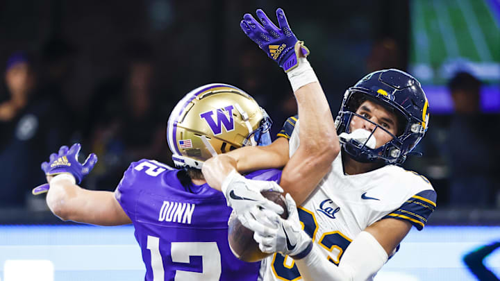 Tristan Dunn played against Cal in 2023 while with Washington