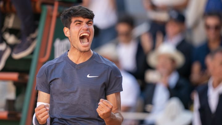 Alcaraz defeated Zverev in five sets to claim the French Open title, the third major of his career.