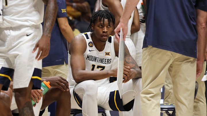 West Virginia University forward Amani Hansberry West Virginia University forward Amani Hansberry