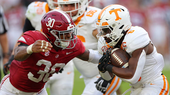 Jihaad Campbell, Dylan Sampson, Alabama Crimson Tide, Tennessee Volunteers