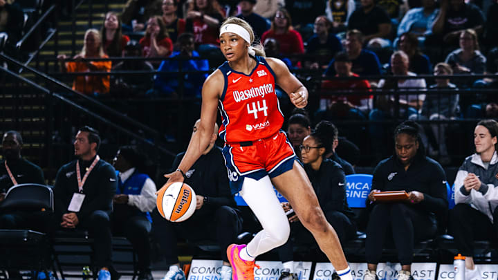 Washington Mystics forward Kiki Iriafen is a solid prop target on Tuesday.