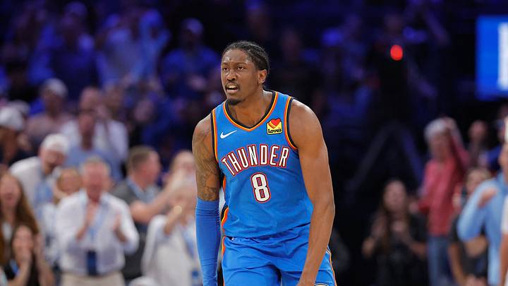 Oklahoma City Thunder guard Jalen Williams Oklahoma City Thunder guard Jalen Williams