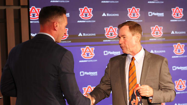  Auburn Tigers head coach Stephen Pearl 