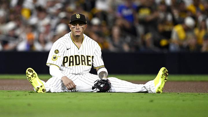 Manny Machado was robbed of a game-tying homer in the eighth inning. Manny Machado was robbed of a game-tying homer in the eighth inning.