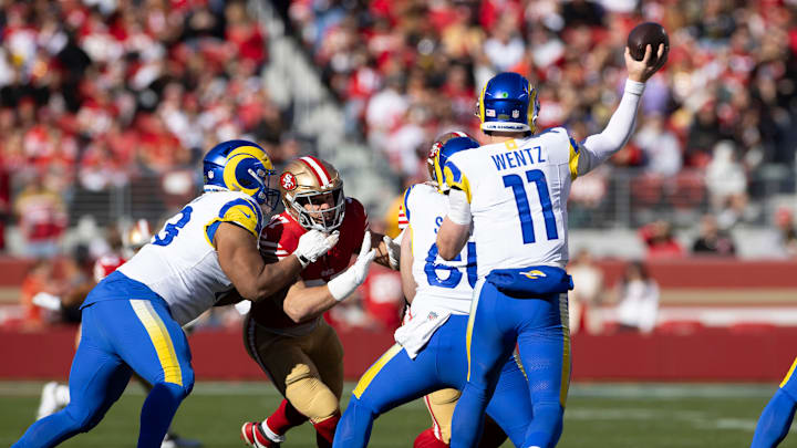 Los Angeles Rams Carson Wentz v San Francisco 49ers