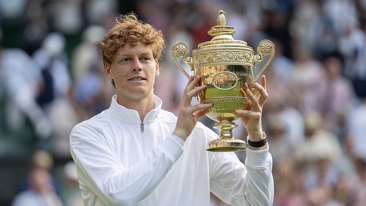 Jannik Sinner of Italy is looking to defend his Wimbledon title.