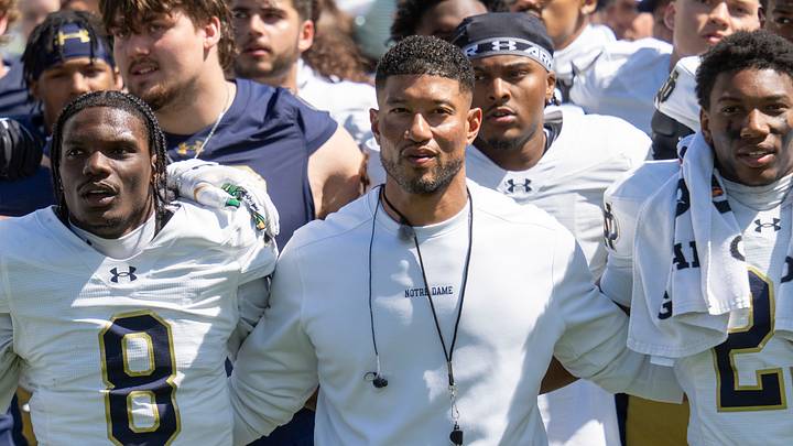 COLLEGE FOOTBALL: APR 25 Notre Dame Spring Game