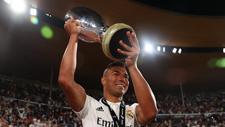 Casemiro viene de ganar la Champions con el Madrid