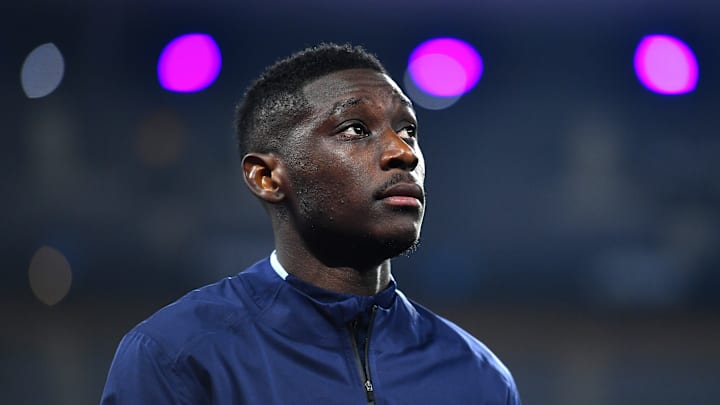 Randal Kolo Muani in action for France