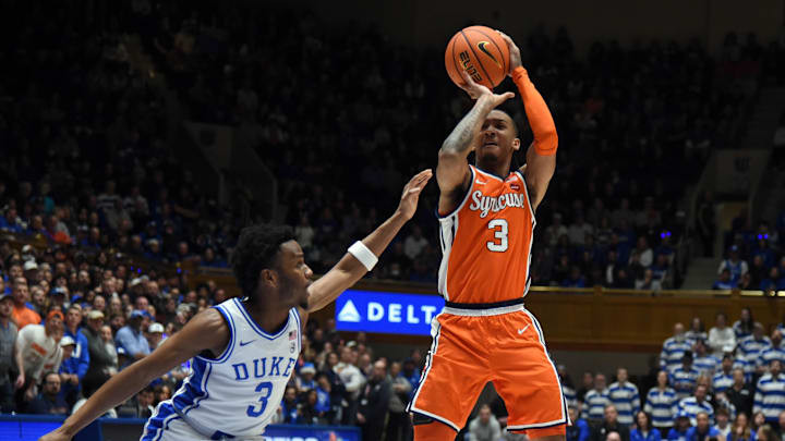 Syracuse basketball hung around at No. 14 Duke for a while, but the Blue Devils rode hot 3-point shooting to win by 20 points.