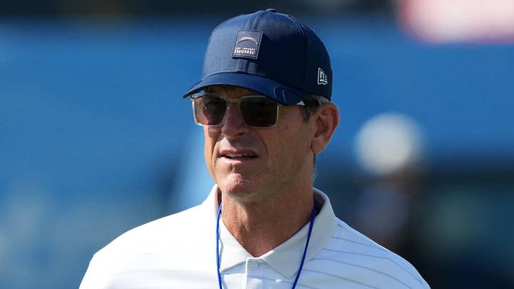 Los Angeles Chargers HC Jim Harbaugh