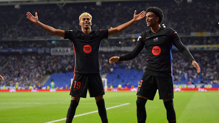 Lamine Yamal a offert le sacre au Barça. Lamine Yamal a offert le sacre au Barça.