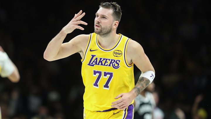 Los Angeles Lakers guard Luka Doncic.