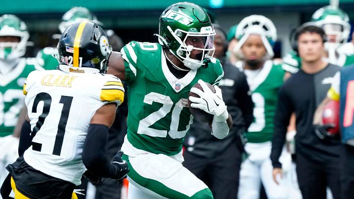 Breece Hall will get plenty of work early and often against the Titans in Week 1 due to his position on the Jets' depth chart. Breece Hall will get plenty of work early and often against the Titans in Week 1 due to his position on the Jets' depth chart.