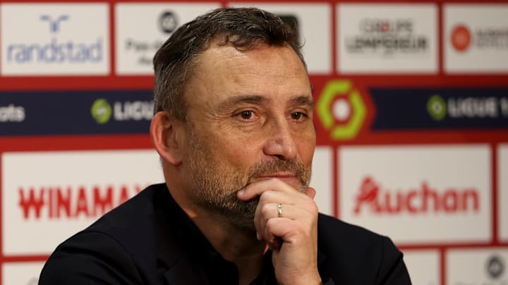Le coach des Sang et Or a décidé de rester en Bretagne avant le match face à Lyon