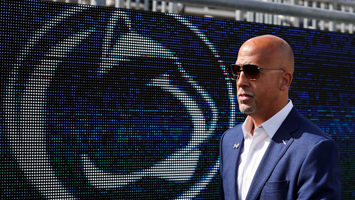 Penn State Nittany Lions head coach James Franklin