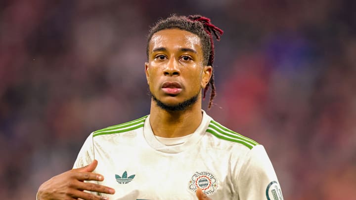 Michael Olise was one of the top performers for Bayern Munich against Pafos.