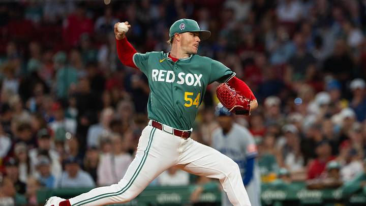 Sep 11, 2026; Boston, Massachusetts, USA; Boston Red Sox pitcher Sonny Gray (54) pitching during the first inning against the Kansas City Royals at Fenway Park. Mandatory Credit: Natalie Reid-Imagn Images Sep 11, 2026; Boston, Massachusetts, USA; Boston Red Sox pitcher Sonny Gray (54) pitching during the first inning against the Kansas City Royals at Fenway Park. Mandatory Credit: Natalie Reid-Imagn Images