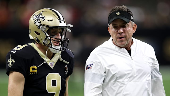 Former Saints QB Drew Brees (left) and former coach Sean Payton, who won a Super Bowl and seven NFC South titles together in New Orleans, will be reunited Thursday night in the Superdome when the Saints host Payton's new team - the Denver Broncos.