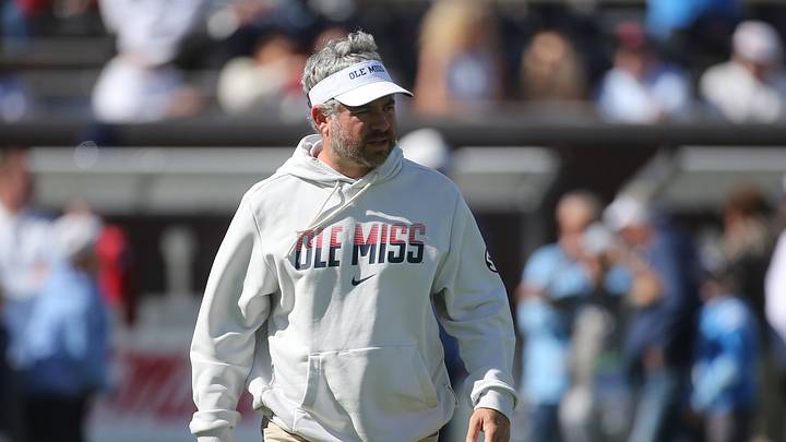 Mississippi Rebels head coach Pete Golding. Mandatory Credit: Petre Thomas-Imagn Images