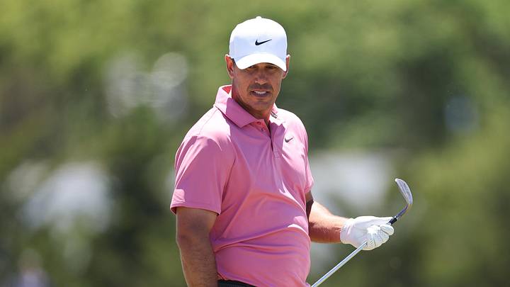 Jun 16, 2026; Southampton, New York, USA; Brooks Koepka on the driving range during a practice round for the U.S. Open golf tournament. Mandatory Credit: Bill Streicher-Imagn Images Jun 16, 2026; Southampton, New York, USA; Brooks Koepka on the driving range during a practice round for the U.S. Open golf tournament. Mandatory Credit: Bill Streicher-Imagn Images