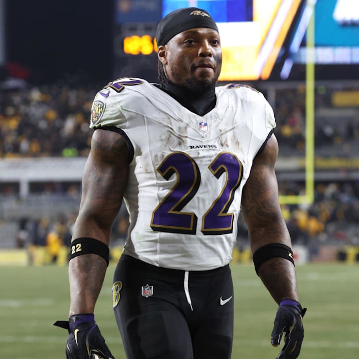 Baltimore Ravens running back Derrick Henry (22)