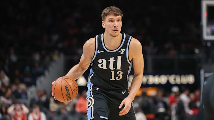 Atlanta Hawks guard Bogdan Bogdanovic.