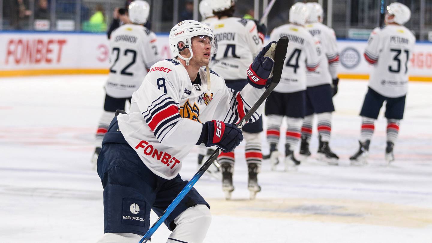 Roman Kantserov gets his first taste of NHL life