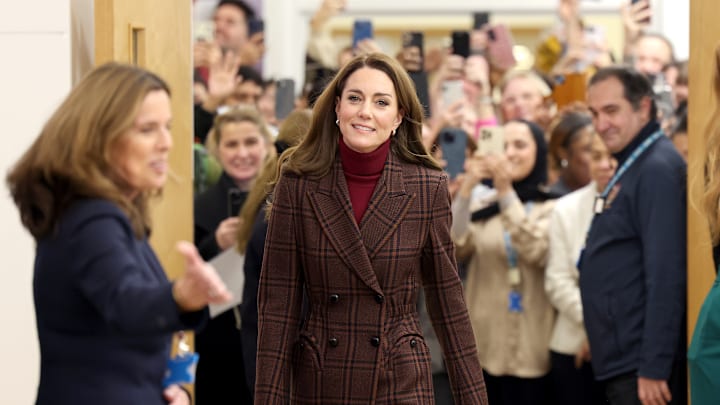 The Princess Of Wales Visits The Royal Marsden Hospital