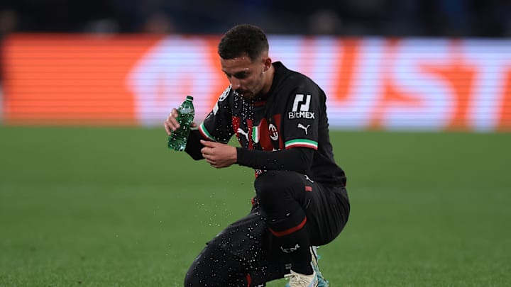 Ismaël Bennacer blessé, a du quitté ses partenaires 