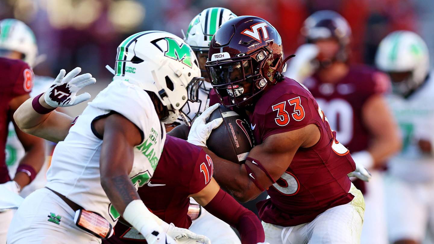 Virginia Tech Releases Depth Chart for Matchup Against Old Dominion
