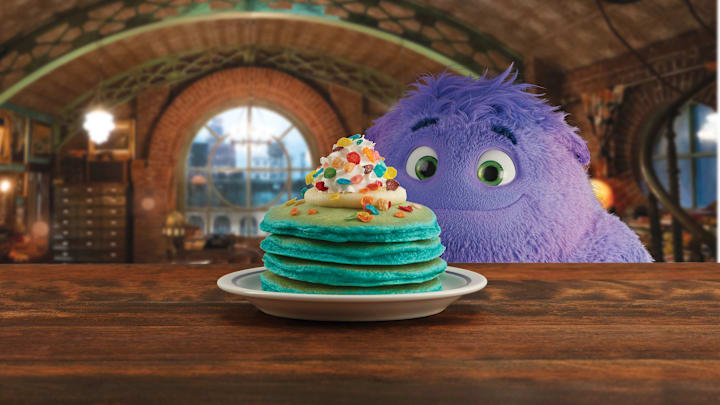 IHOP IF Menu includes Blue’s Dazzleberry Pancakes 