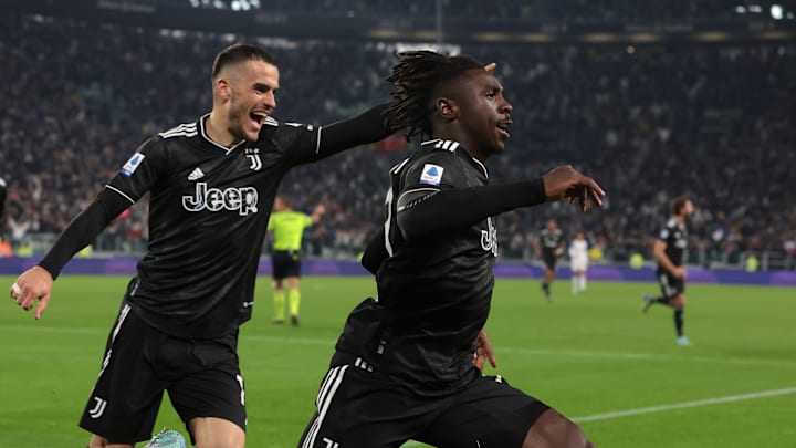 Moise Kean e Filip Kostic