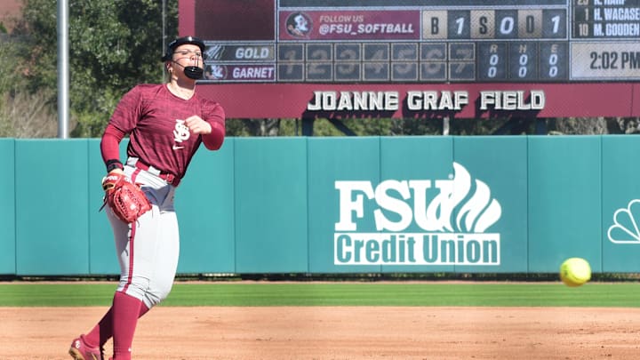 Florida State softball played its annual Garnet & Gold Scrimmage on Saturday, Feb. 3, 2024 at