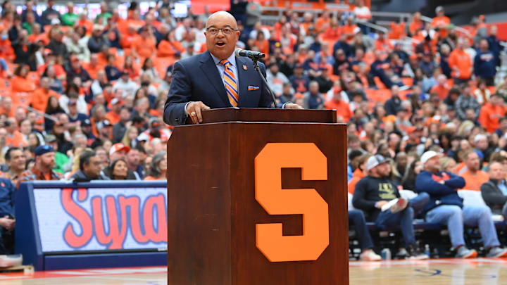 Syracuse alum and top play-by-play announcer Mike Tirico discussed the Orange, NIL, the transfer portal and more on a pod.
