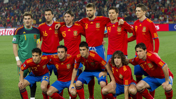 España fue campeón en el Mundial de 2010 con una de sus mejores equipaciones