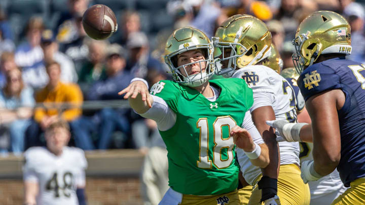 Notre Dame 3-star transfer quarterback Steve Angeli pledges to Syracuse football, and SU's QB competition is heightened.