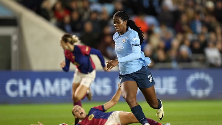 Manchester City v FC Barcelona - UEFA Women's Champions League 2024/25 Group Stage MD1
