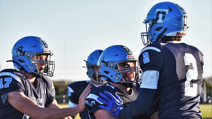 Father Tolton touchdown